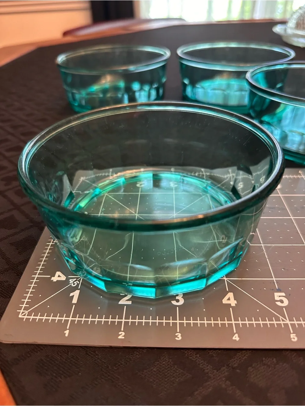 Arcoroc Paneled Glass Cereal Bowls 5.5
